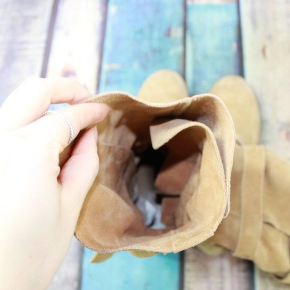 American Eagle Slouch Mid Calf Boots Size 9.5 - Picture 7 of 10